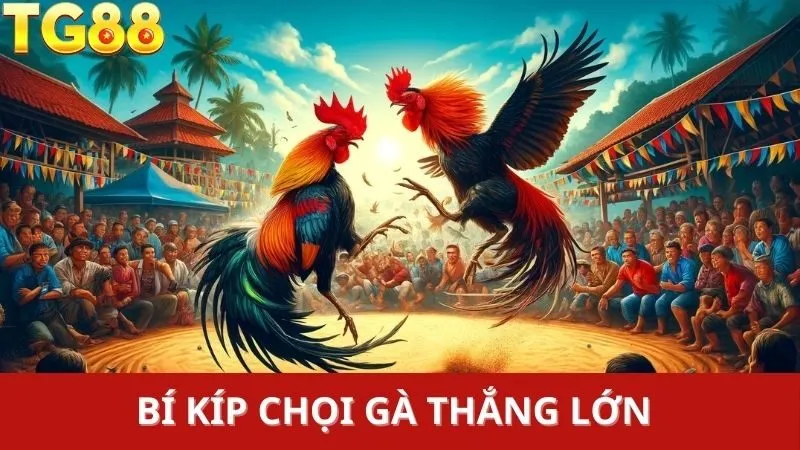 Tham gia cá cược đấu gà tại TG88 chỉ với 4 thao tác