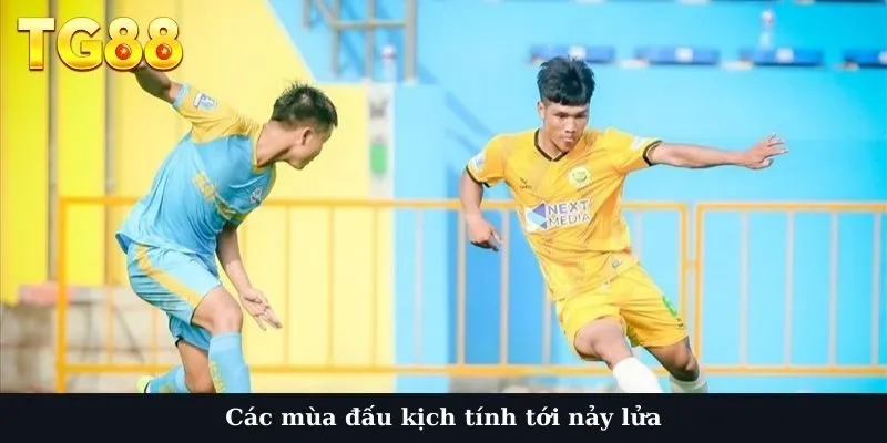 Các mùa đấu kịch tính tới nảy lửa