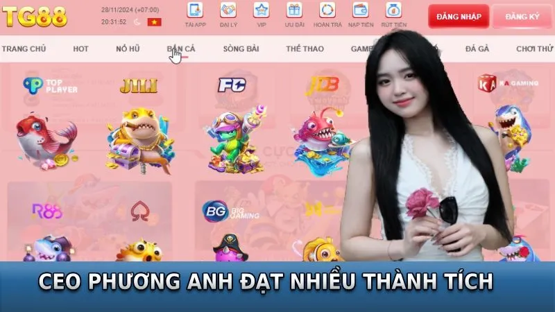 Tác giả TG88 Phương Anh cùng nhà cái gặt hái nhiều thành tích