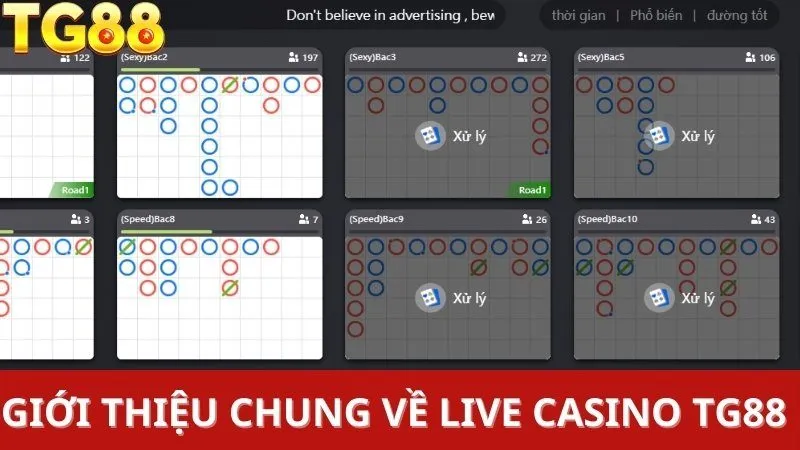 Sicbo là một trong những tựa game hay tại sảnh live TG88