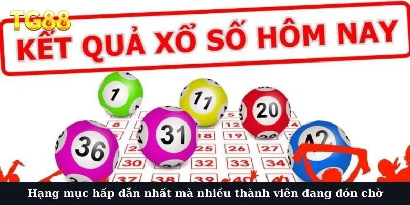 Hạng mục hấp dẫn nhất mà nhiều thành viên đang đón chờ