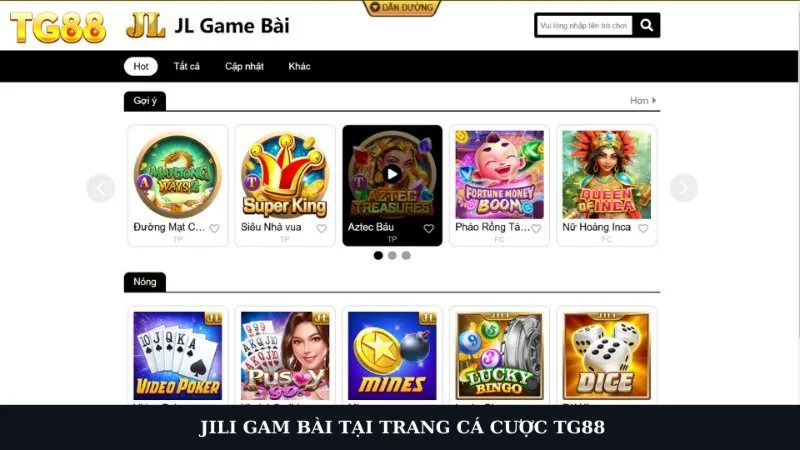 JILI game bài TG88