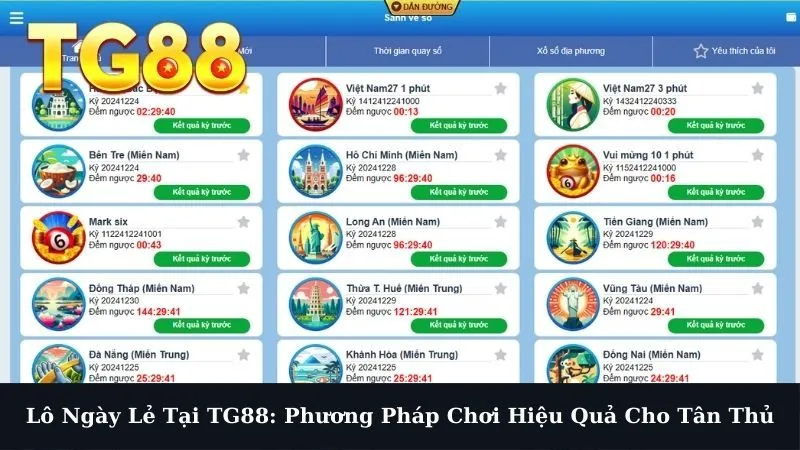 Lô ngày lẻ TG88