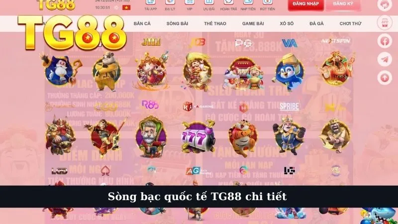 Sòng bạc quốc tế TG88