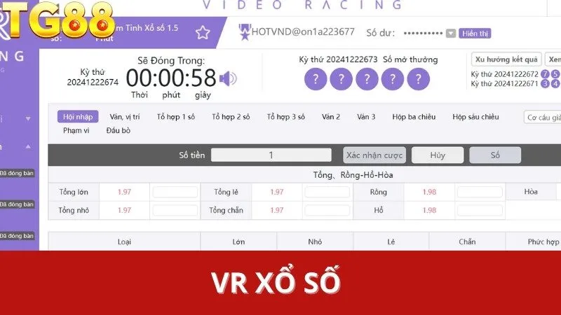 VR Xổ Số TG88: Đỉnh Cao Cá Cược Thực Tế Ảo, Trải Nghiệm Độc Nhất Vô Nhị