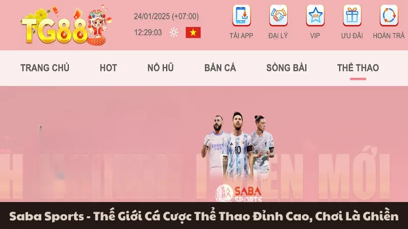 Thế giới cá cược Saba Sports